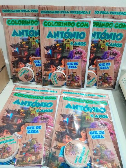 Super Kit Lembrancinha Jogo Memória na Latinha Livro Colorir
