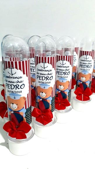 Tubete personalizado urso marinheiro