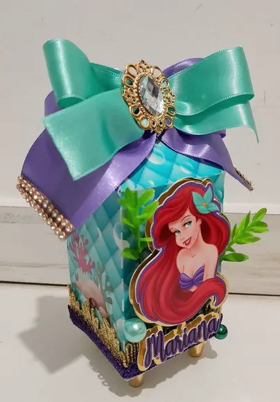 Caixa Milk Luxo Supremo Sereia Ariel