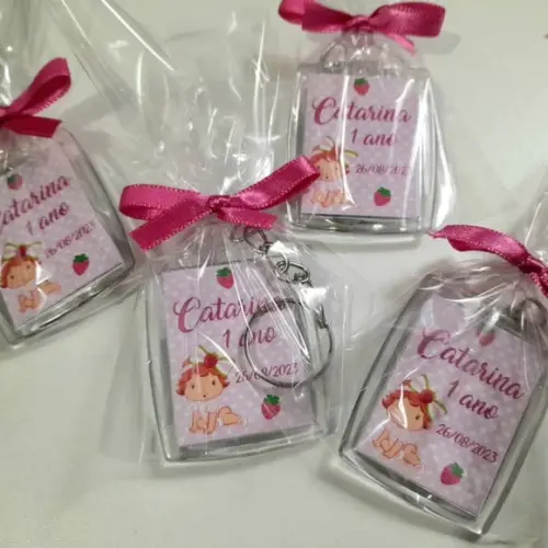 Chaveiro 3x4 Personalizado em Acrílico para Lembrancinha