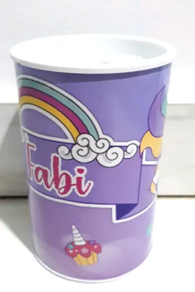 Cofrinho personalizado Unicornio