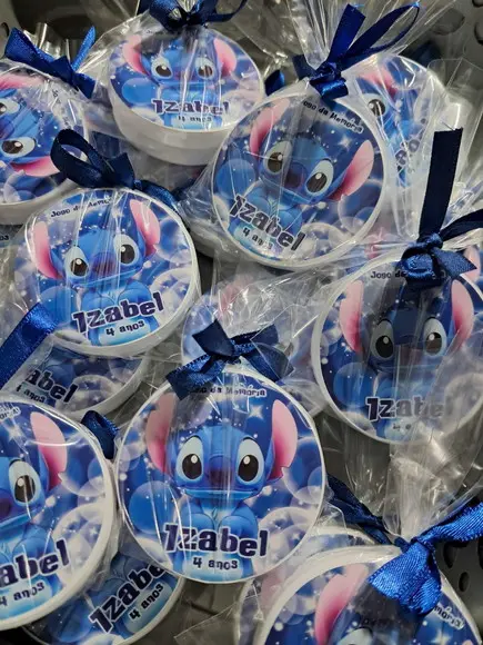 Jogo da Memória na Latinha (plástica) Stich