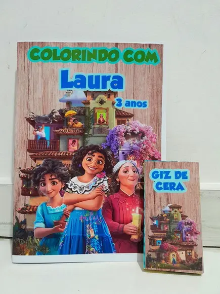 Kit de Colorir Encanto