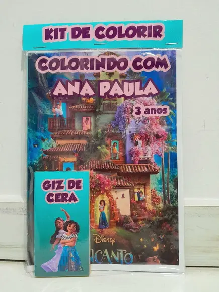 Kit de Colorir Encanto