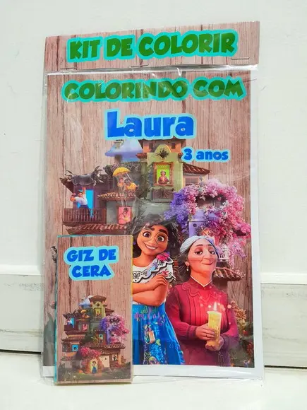Kit de Colorir Encanto