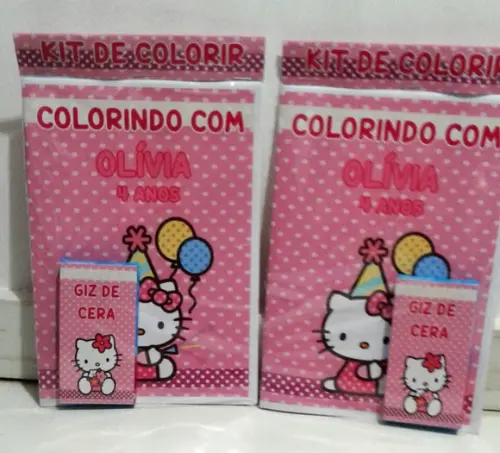 Kit de colorir Hello Kitty