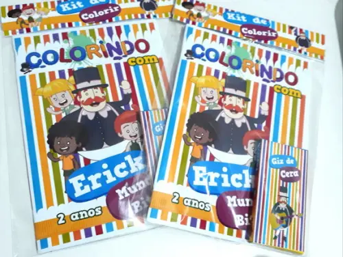 Kit de colorir Mundo Bita