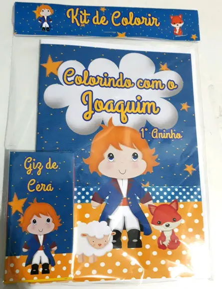Kit de colorir Pequeno Príncipe
