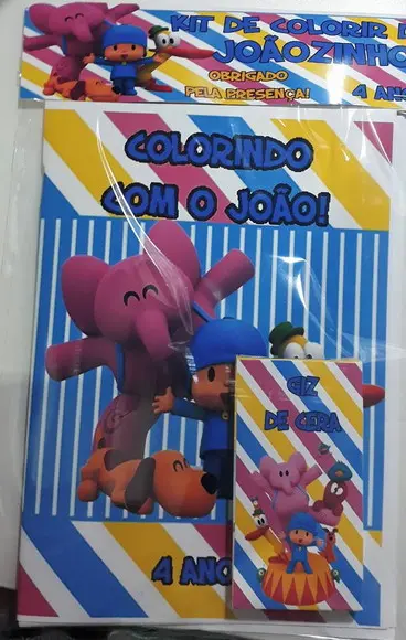 Kit de colorir Pocoyo