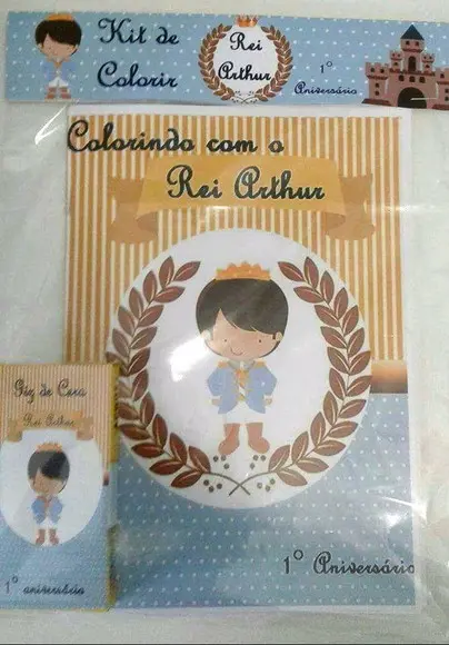 Kit de colorir Rei