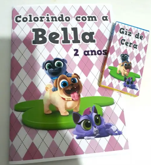 Kit de colorir Puppy Dogs Pals