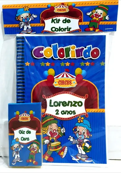 Lembrancinha Kit de colorir Patati Patata
