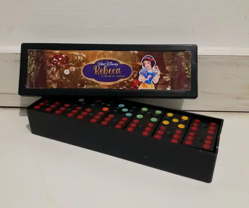 Lembrancinha Personalizada Dominó Branca Neve Luxo