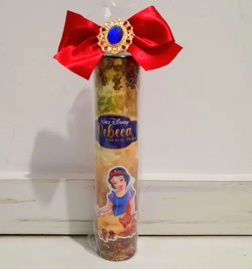 Lembrancinha Personalizada Jogo de Varetas Branca Neve Luxo