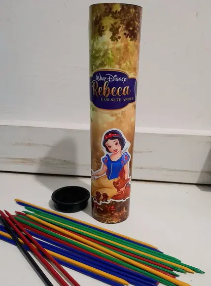 Lembrancinha Personalizada Jogo de Varetas Branca Neve Luxo