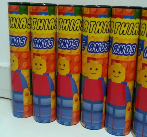 Lembrancinha Personalizada Jogo de Varetas Lego