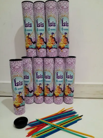 Lembrancinha Personalizada Jogo de Varetas Jasmyne