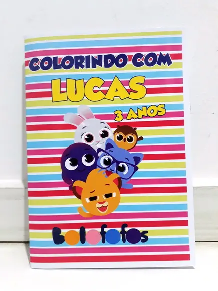 Livro Colorir Lembrancinha Bolofofo