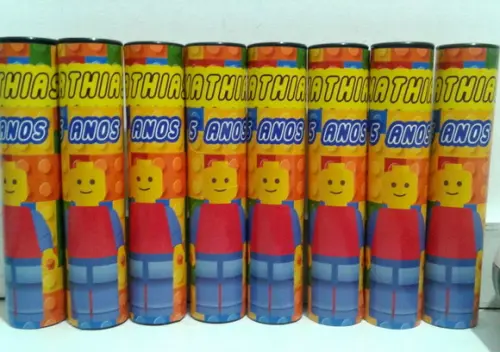 Lembrancinha Personalizada Jogo de Varetas Lego