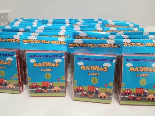 Massinha Modelar com Forminha Personalizada Carros