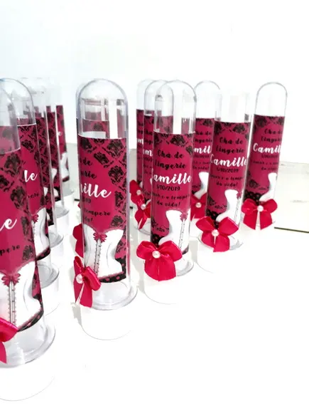 Tubete personalizado Chá de Lingerie