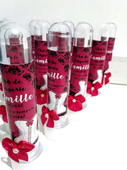 Tubete personalizado Chá de Lingerie