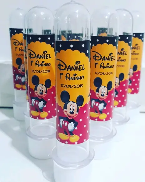 Tubete personalizado mickey