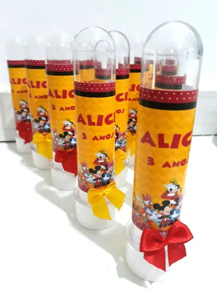 Tubete personalizado Turma Mickey