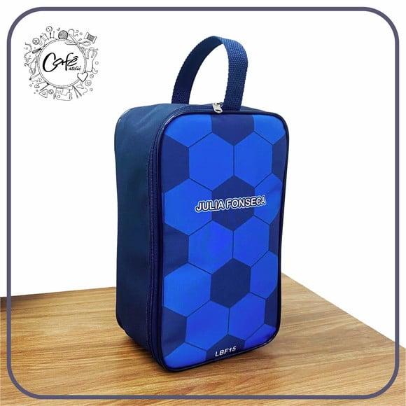 Porta Chuteira Bola Azul