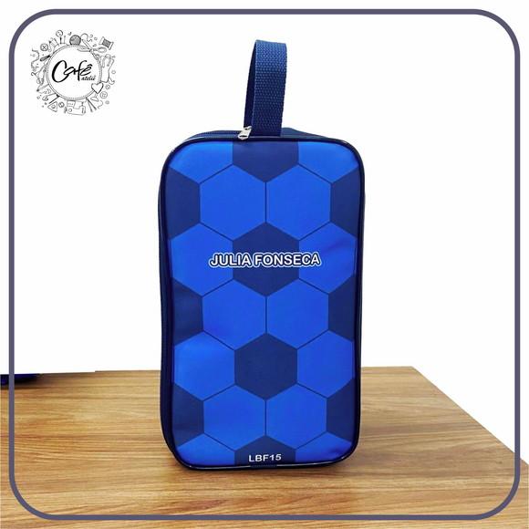 Porta Chuteira Bola Azul