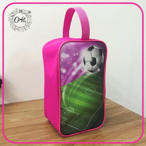 Porta Chuteira Futebol Campo Feminino
