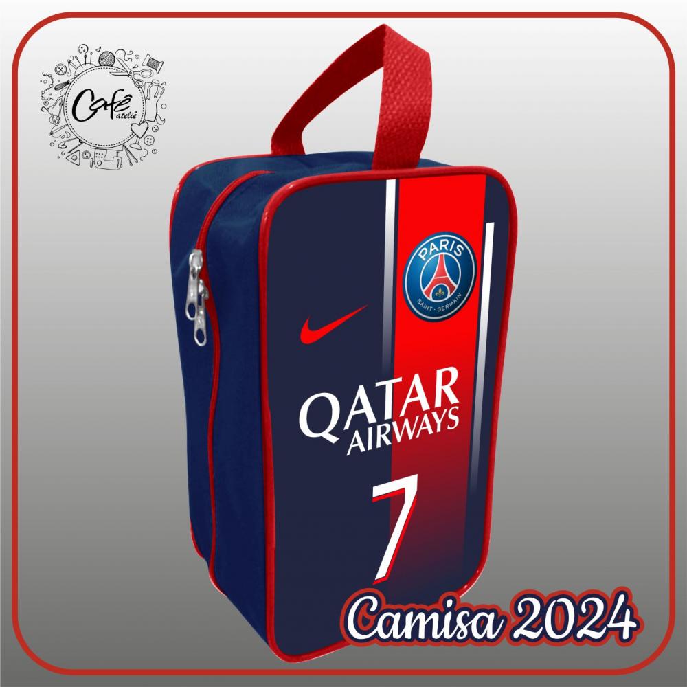 Porta Chuteira Futebol Psg 2024