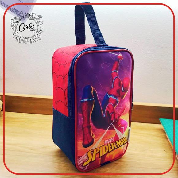 Porta Chuteira Homem Aranha