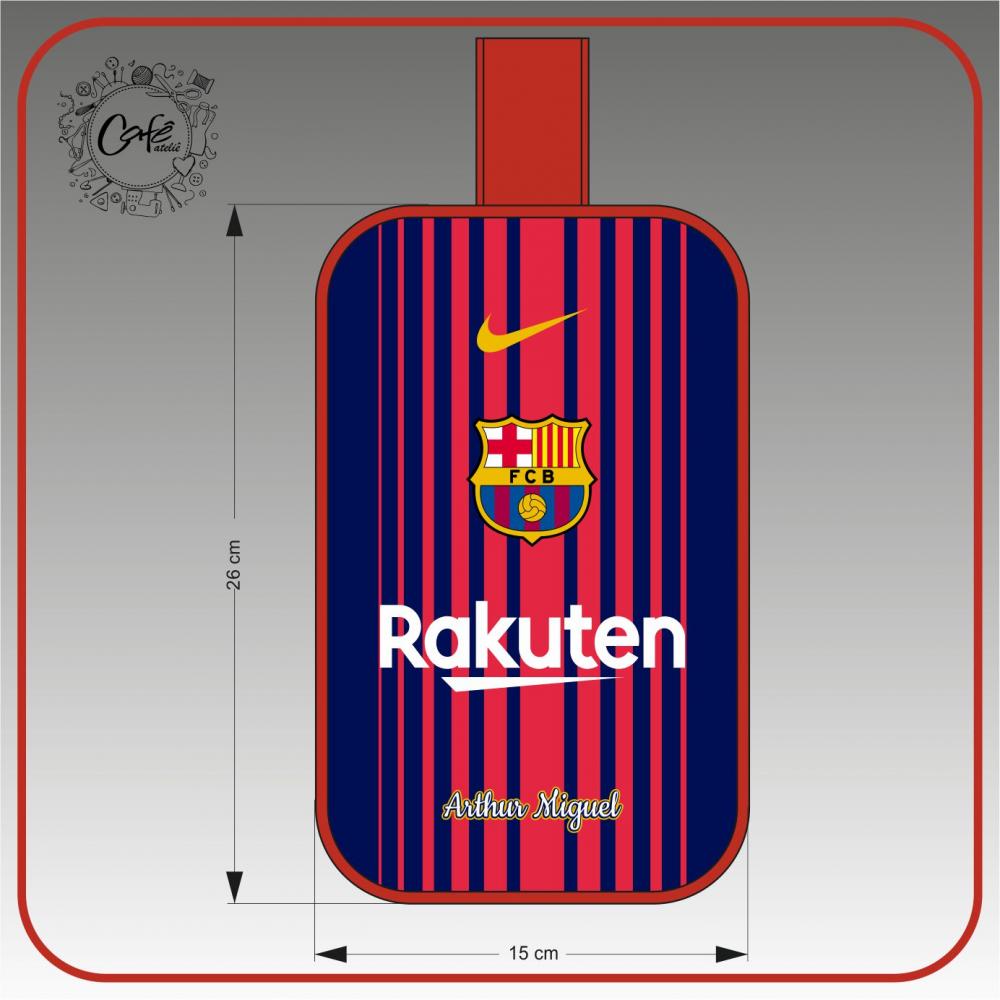 Porta Chuteira Infantil Barça