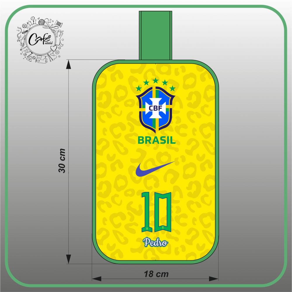 Porta Chuteira Seleção Amarela