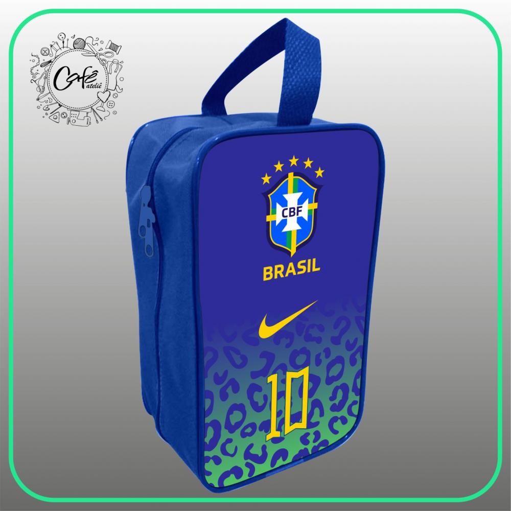 Porta Chuteira Seleção Azul