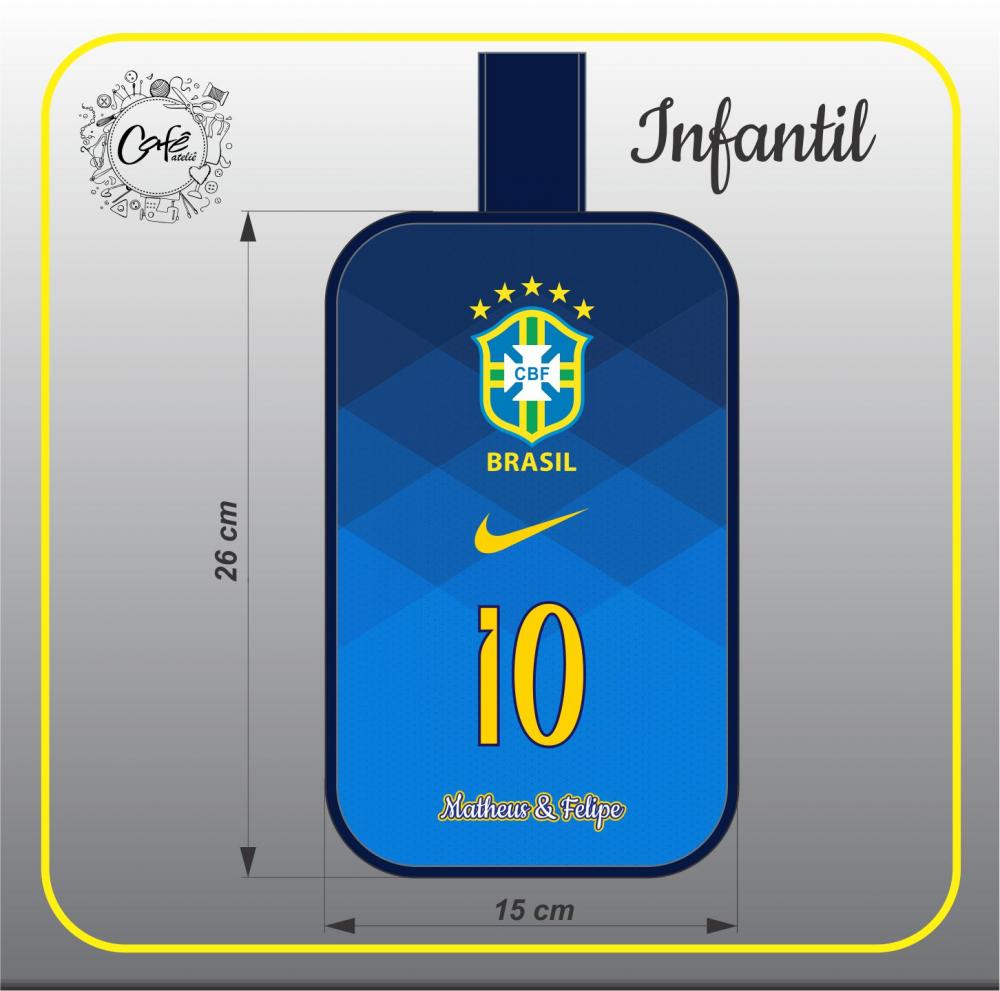 Porta Chuteira Seleção Degradê
