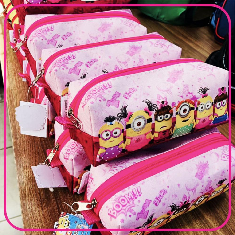 Estojo Minions Meninas