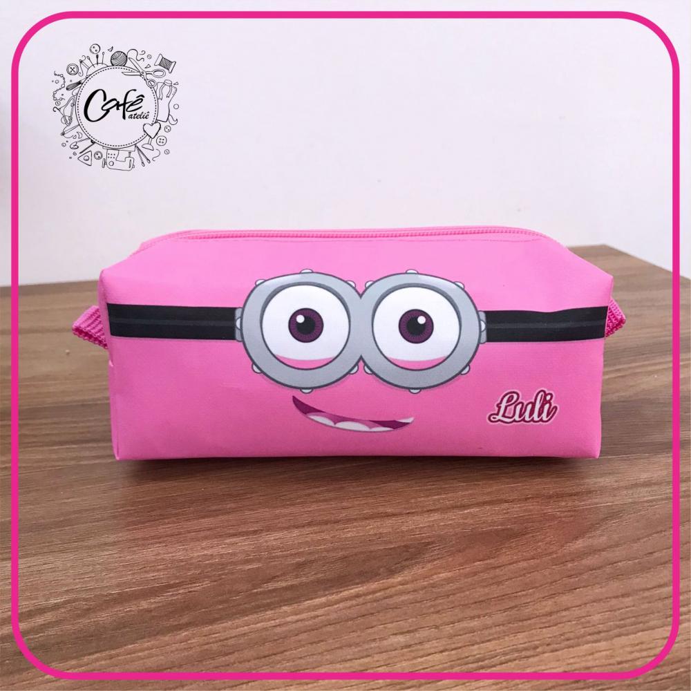 Estojo Minions Olho Fem