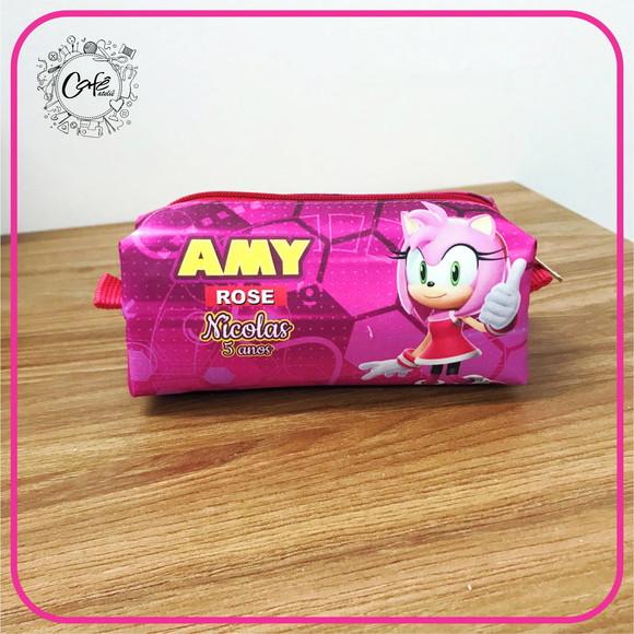 Estojo Sonic Amy Rose