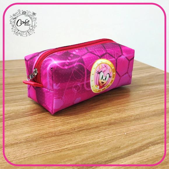 Estojo Sonic Amy Rose