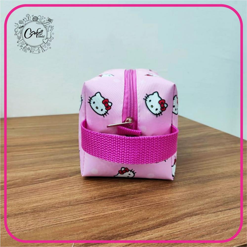 Necessaire Box com Alça de Mão Hello