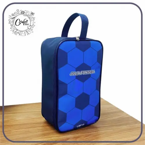 Porta Chuteira Bola Azul
