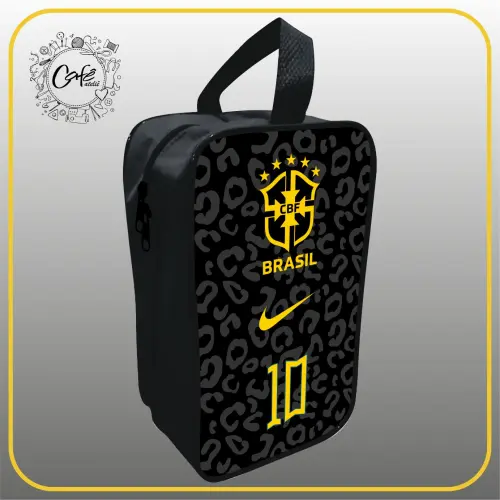 Porta Chuteira Seleção Preto
