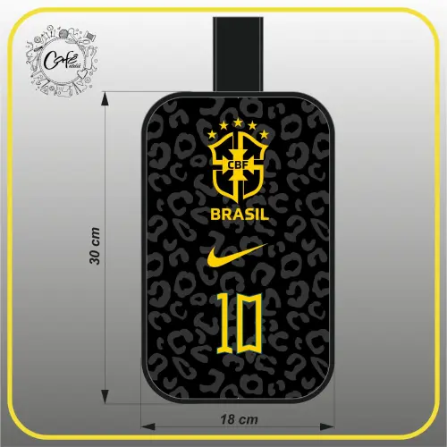 Porta Chuteira Seleção Preto
