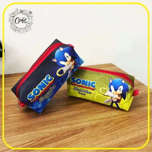 Estojo Sonic Amarelo