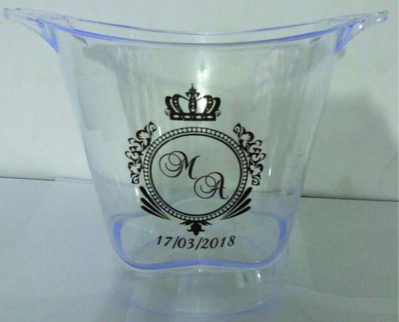 Balde de Gelo Personalizado