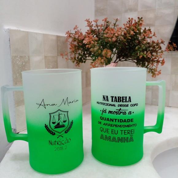 Caneca 500 ml Degrade Personalizada