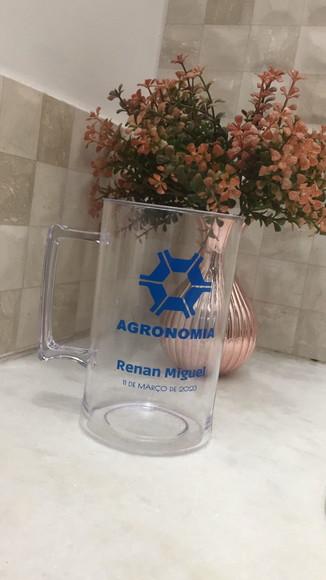 Caneca de Chopp Acrílica Personalizada 500ml