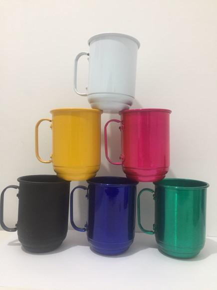 Caneca de Alumínio 500 ml sem Personalização